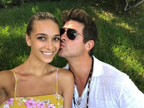 april love geary naked|Robin Thicke Gets Fiancées Naked Body Tattooed on Arm